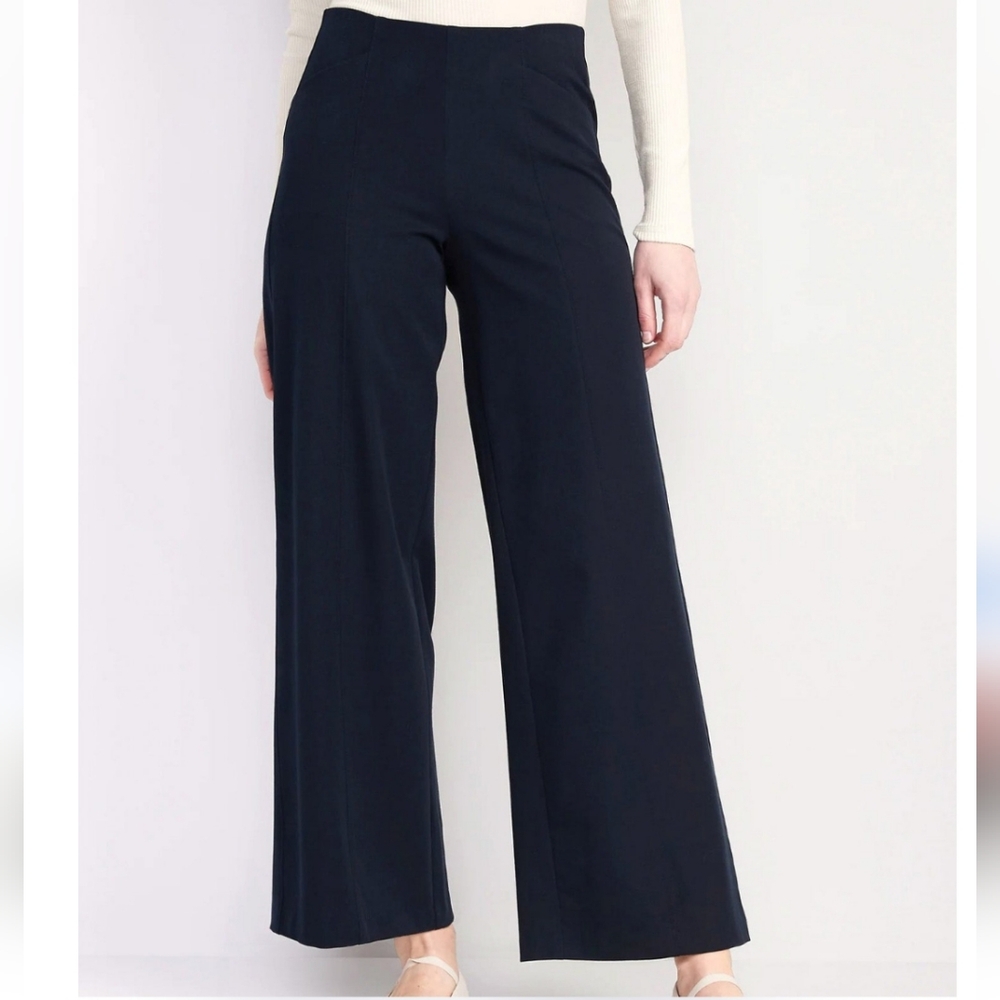 Splendid Wide Leg Trouser In Navy Size Womans XL